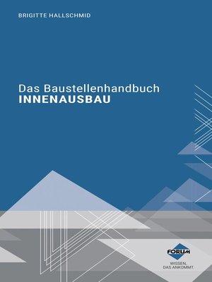 cover image of Das Baustellenhandbuch für den Innenausbau